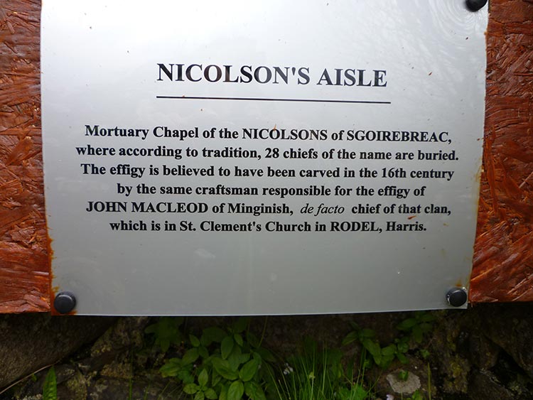 Nicholson's Aisle